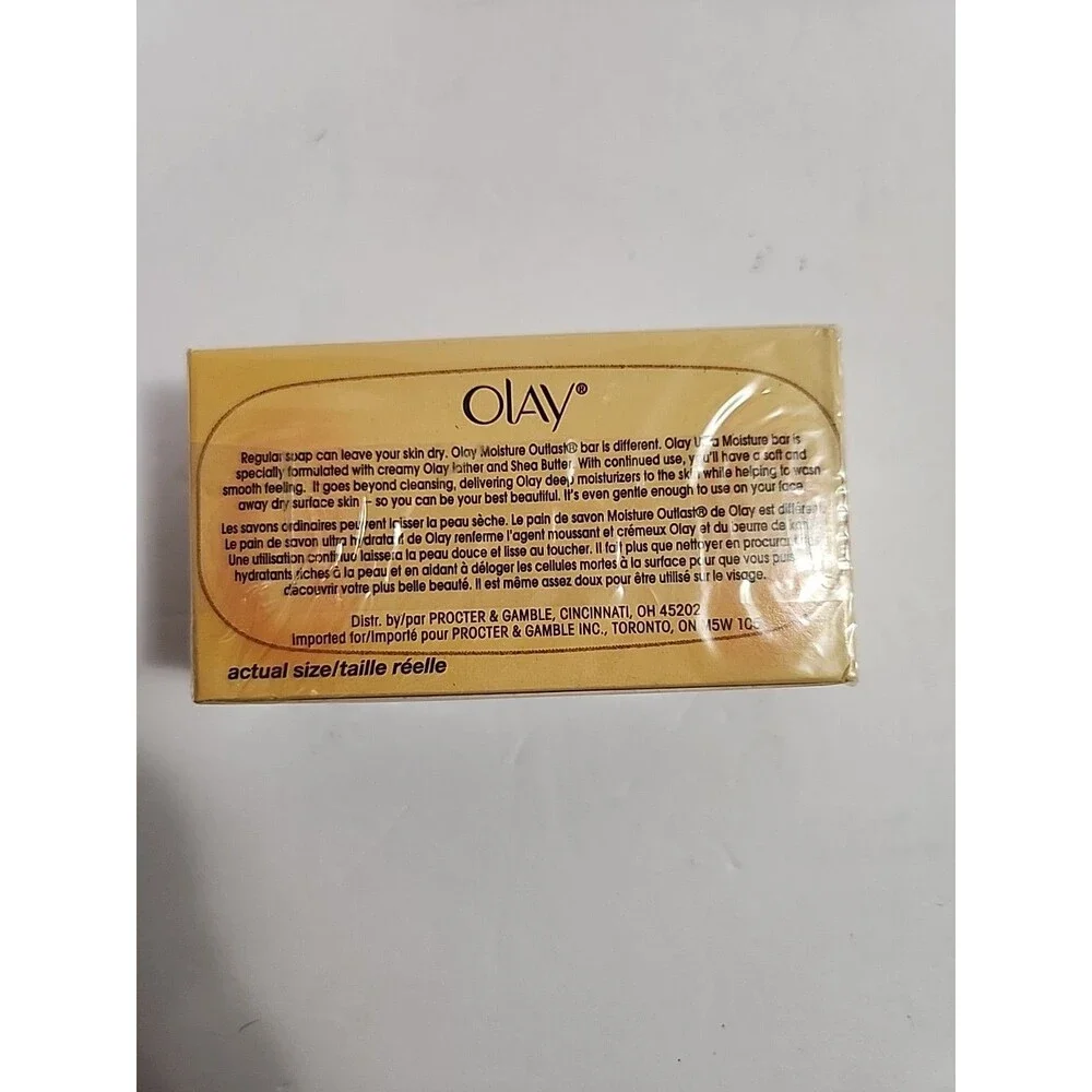 Olay Outlast Ultra Moisture Shea Butter Beauty Bar, 3.17 Ounce 1 Bar NEW SEALED